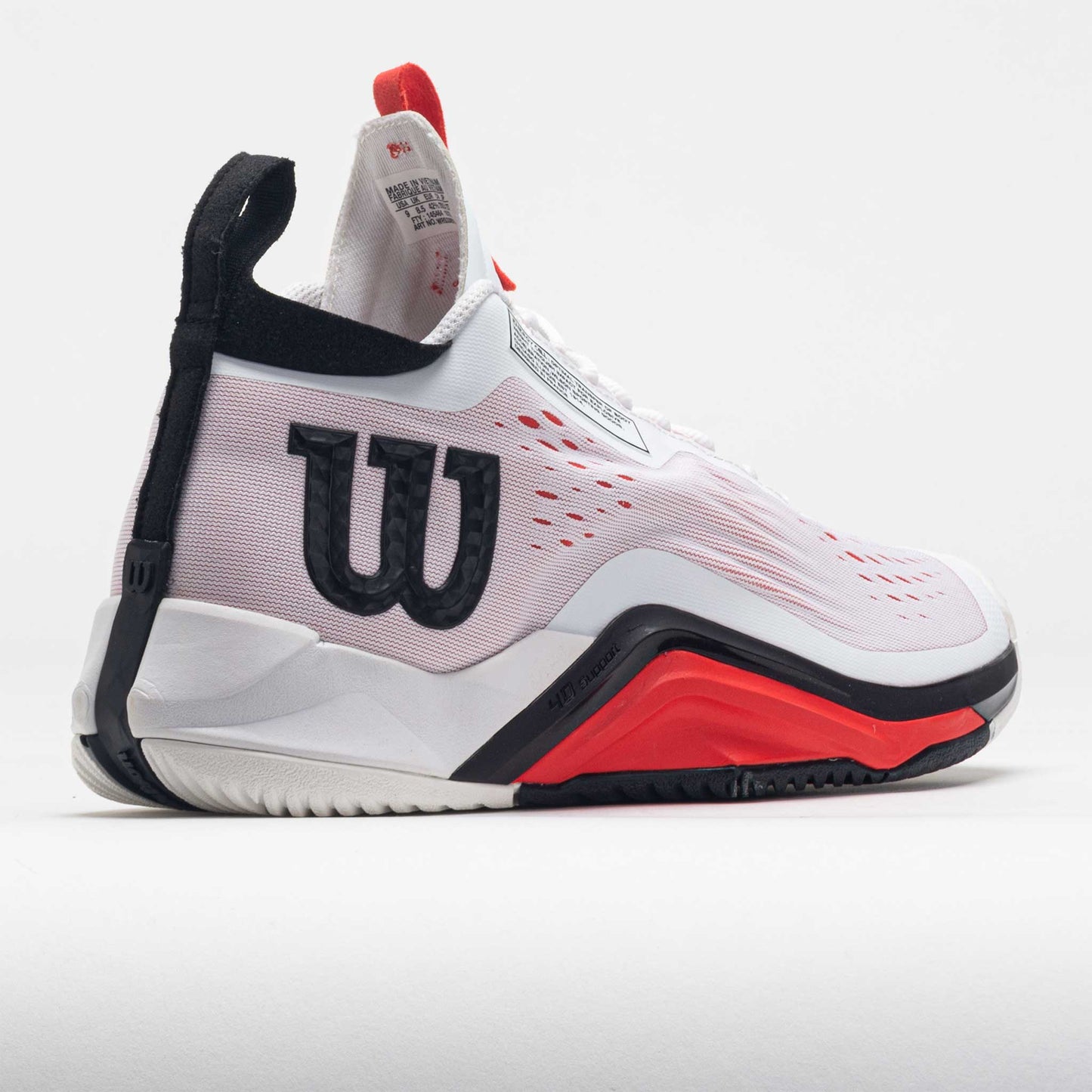 Wilson Rush Pro Tour Mid Men's White/Black/Red