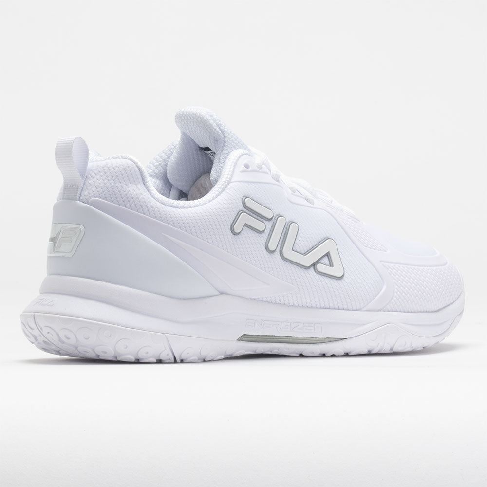 Fila Volley Burst Women's White/White/Metallic Silver