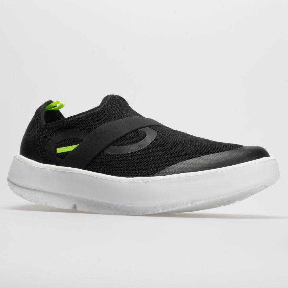 OOFOS OOmg Low Men's Black/White