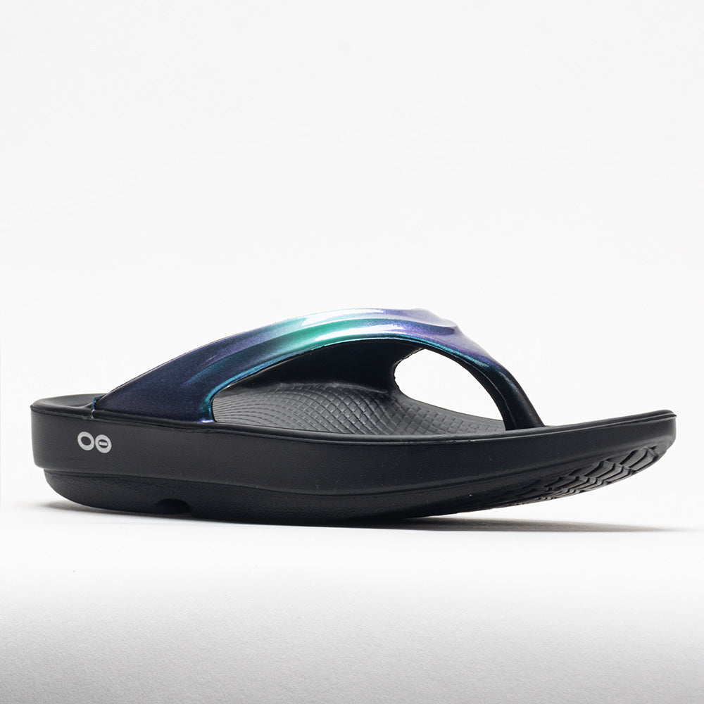 OOFOS OOlala Luxe Women's Black/Atlantis