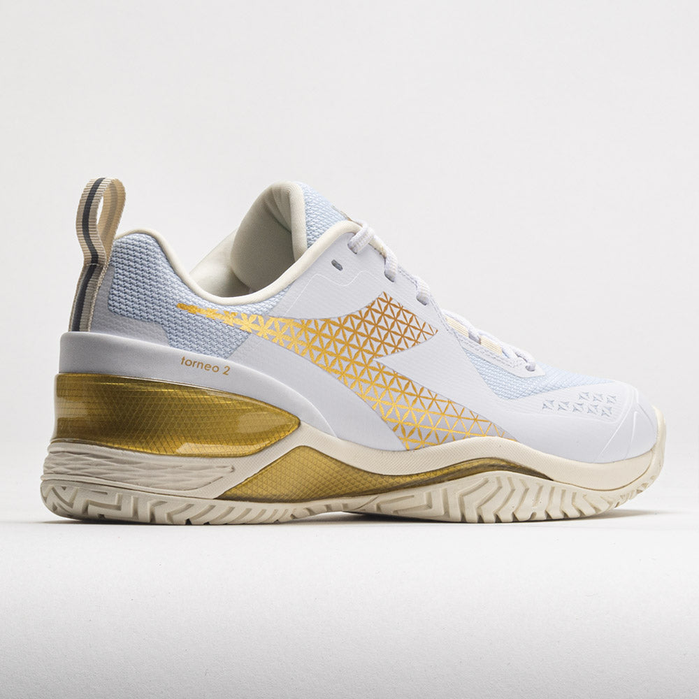 Diadora Blushield Torneo 2 AG Women's White/Gold