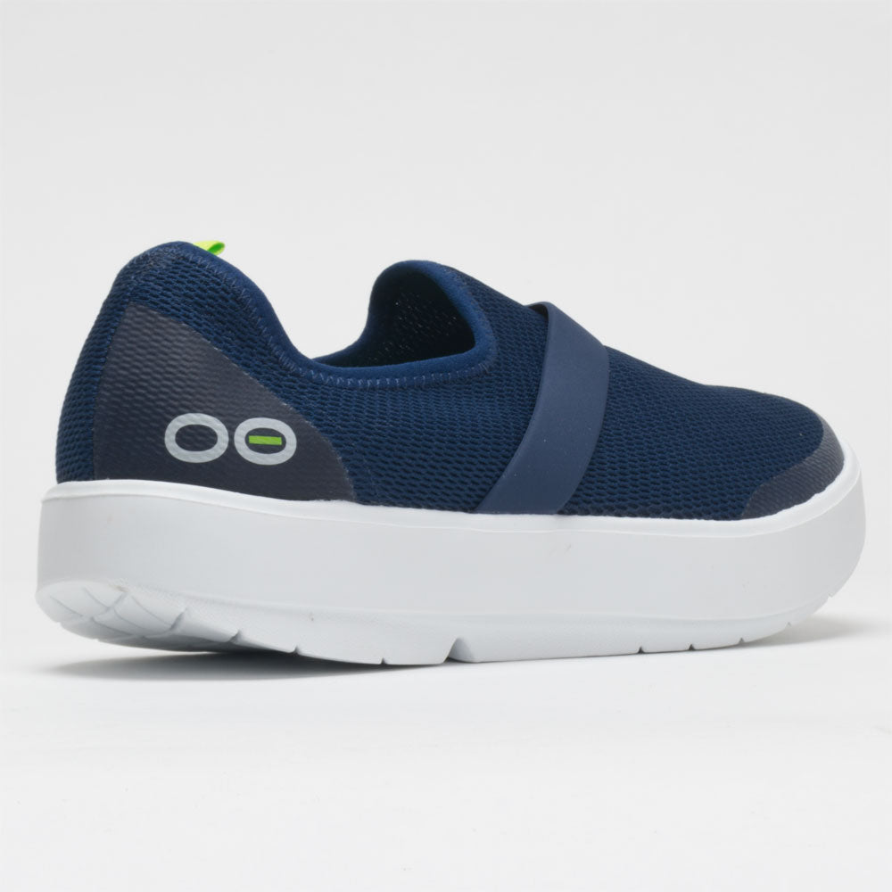 OOFOS OOmg Low Women's White/Navy