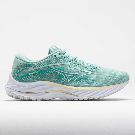Mizuno Wave Rider 27 Women's  Eggshell Blue/White