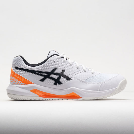 ASICS GEL-Dedicate 8 Men's  White/Shocking Orange
