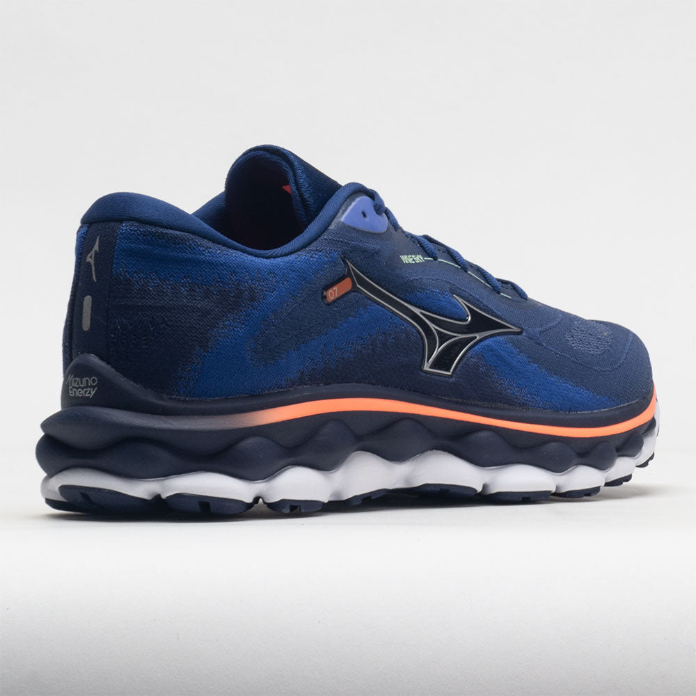 Mizuno Wave Sky 7 Men's  Blue Depths/Silver
