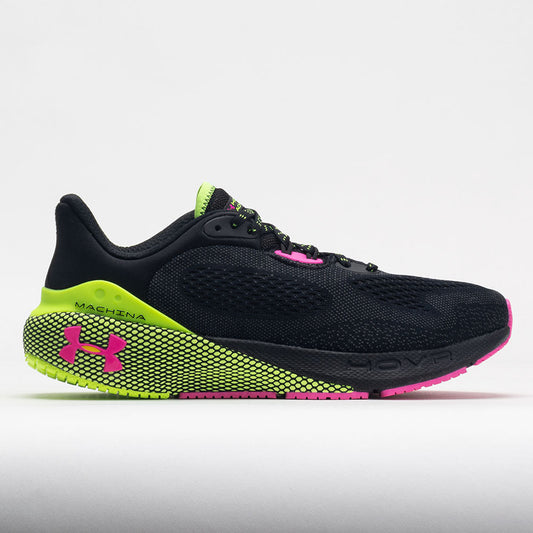 Under Armour HOVR Machina 3 Men's  Black/Lime Surge/Rebel Pink