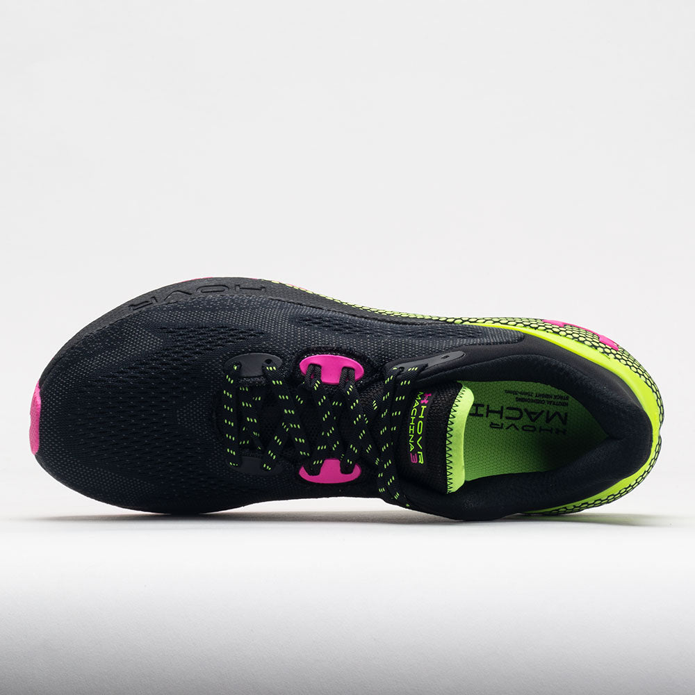 Under Armour HOVR Machina 3 Men's  Black/Lime Surge/Rebel Pink