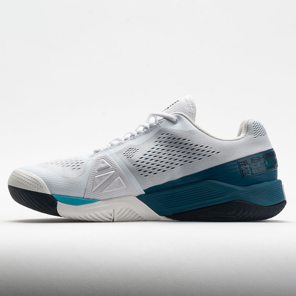 Wilson Rush Pro 4.0 Men's  White/Blue Coral/Blue Atoll