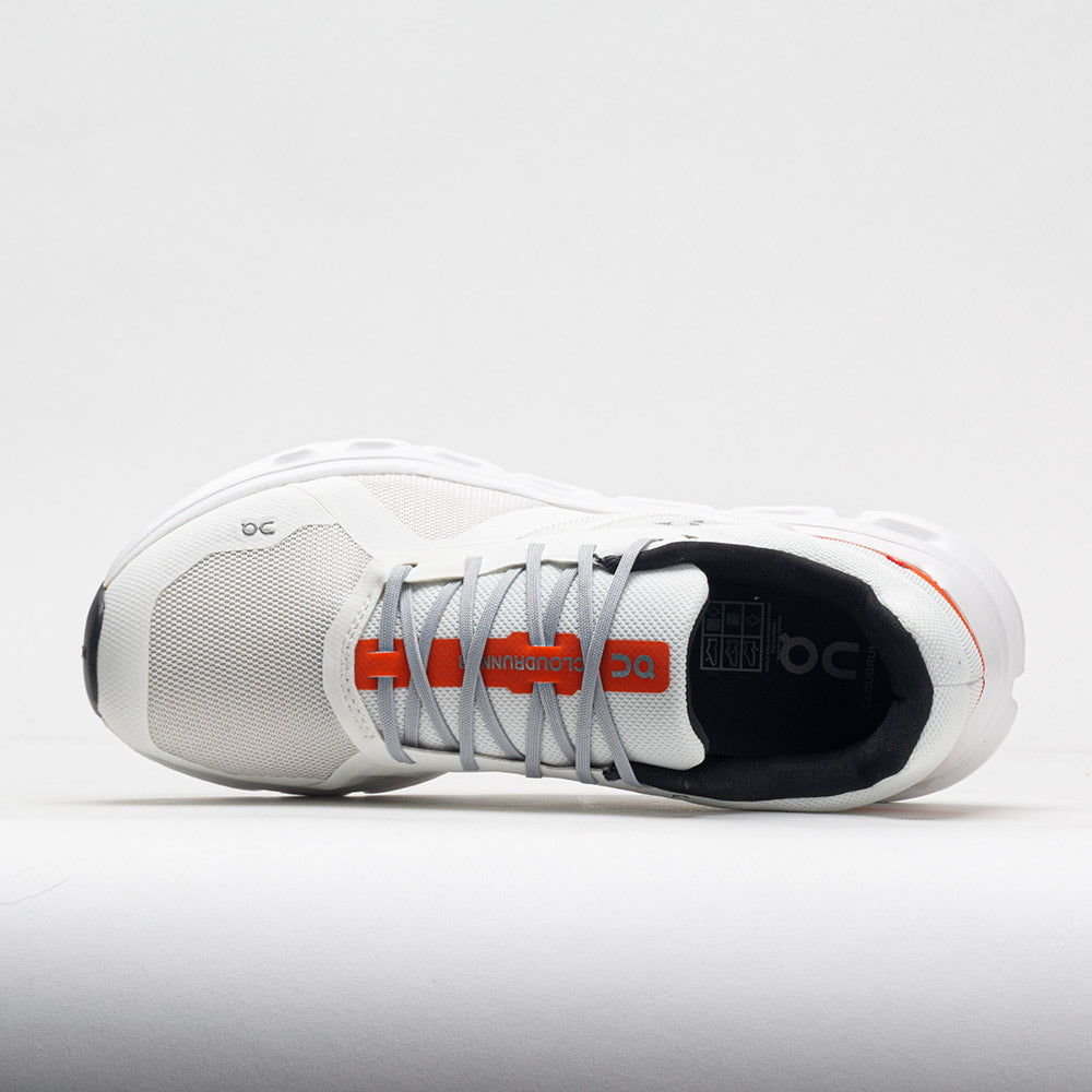 On Cloudrunner Men's  Undyed White/Flame
