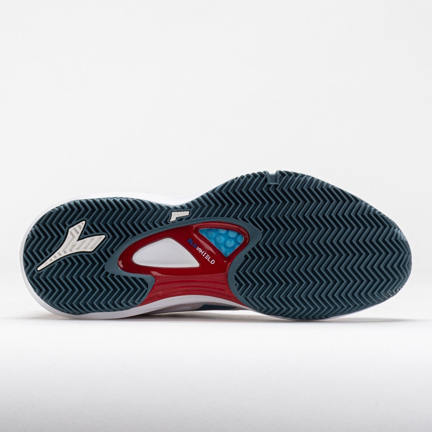 Diadora Speed Blushield Fly 4+ Clay Men's  White/Oceanview/Salsa