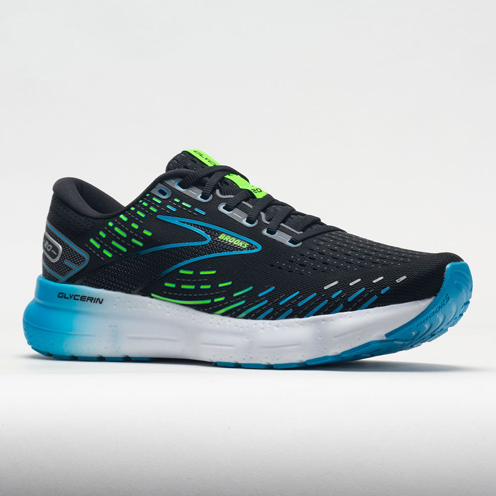 Brooks Glycerin 20 Men's  Black/Hawaiian Ocean/Green