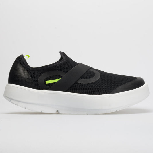 OOFOS OOmg Low Men's  Black/White