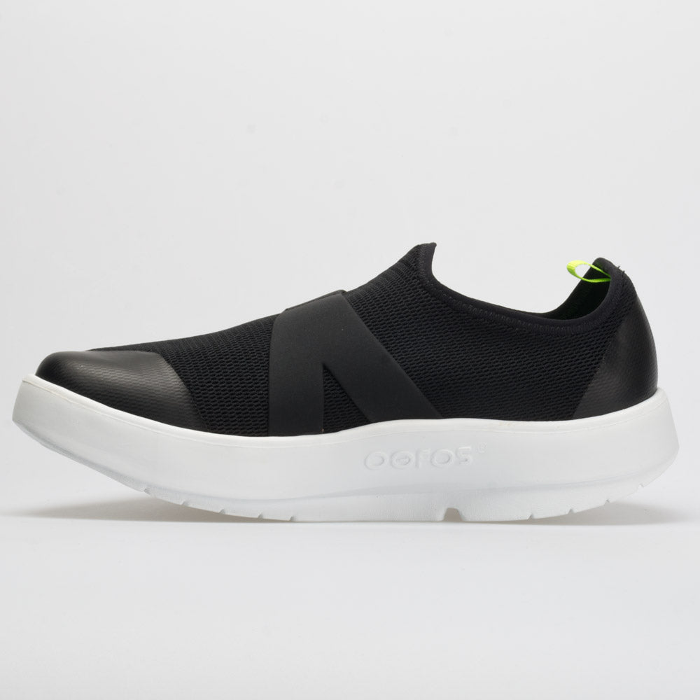 OOFOS OOmg Low Men's  Black/White