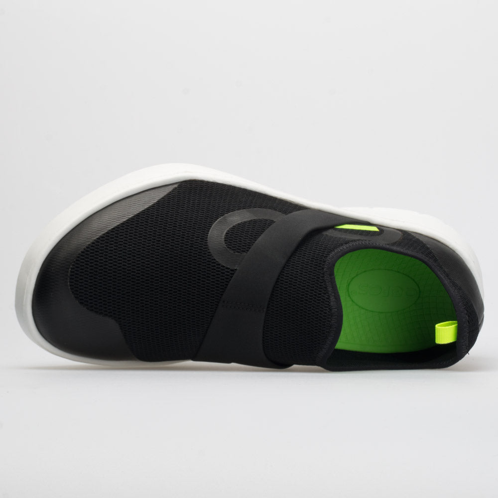 OOFOS OOmg Low Men's  Black/White