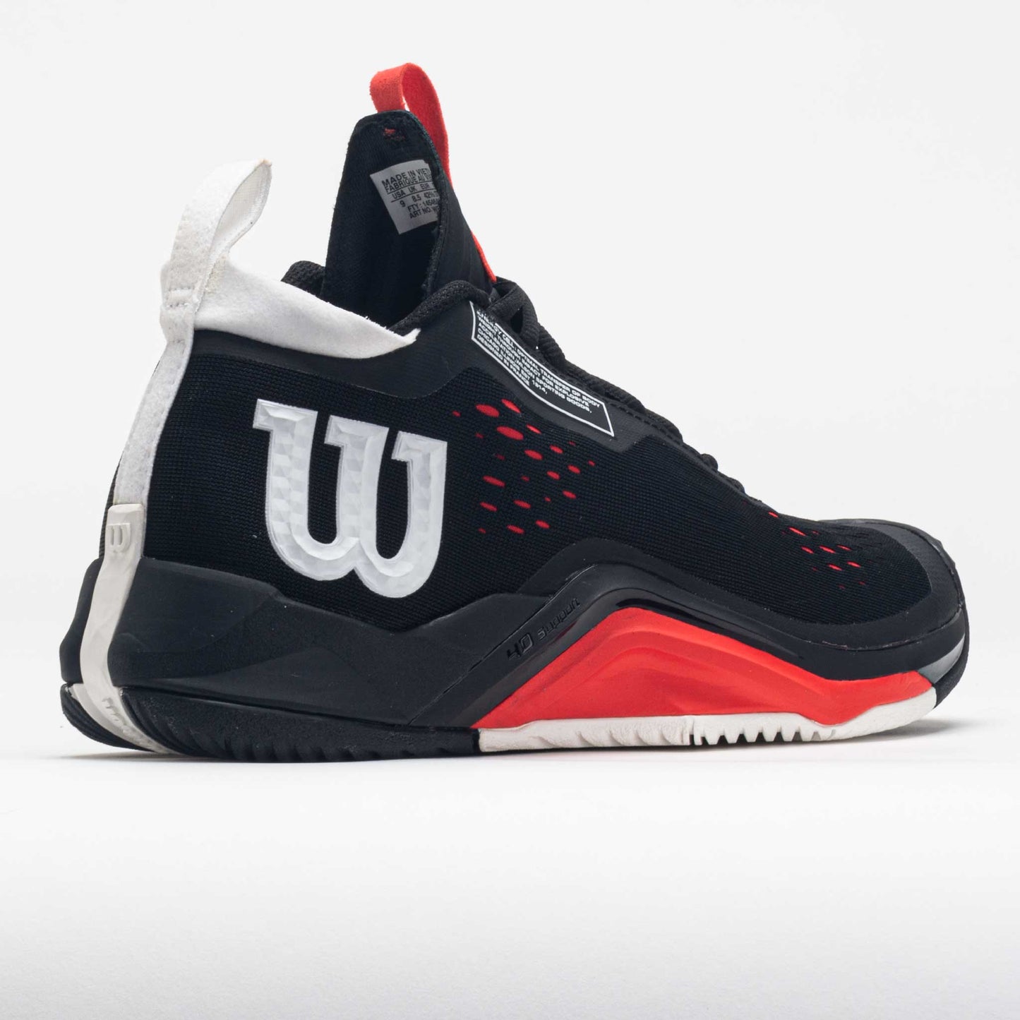 Wilson Rush Pro Tour Mid Men's  Black/White/Red