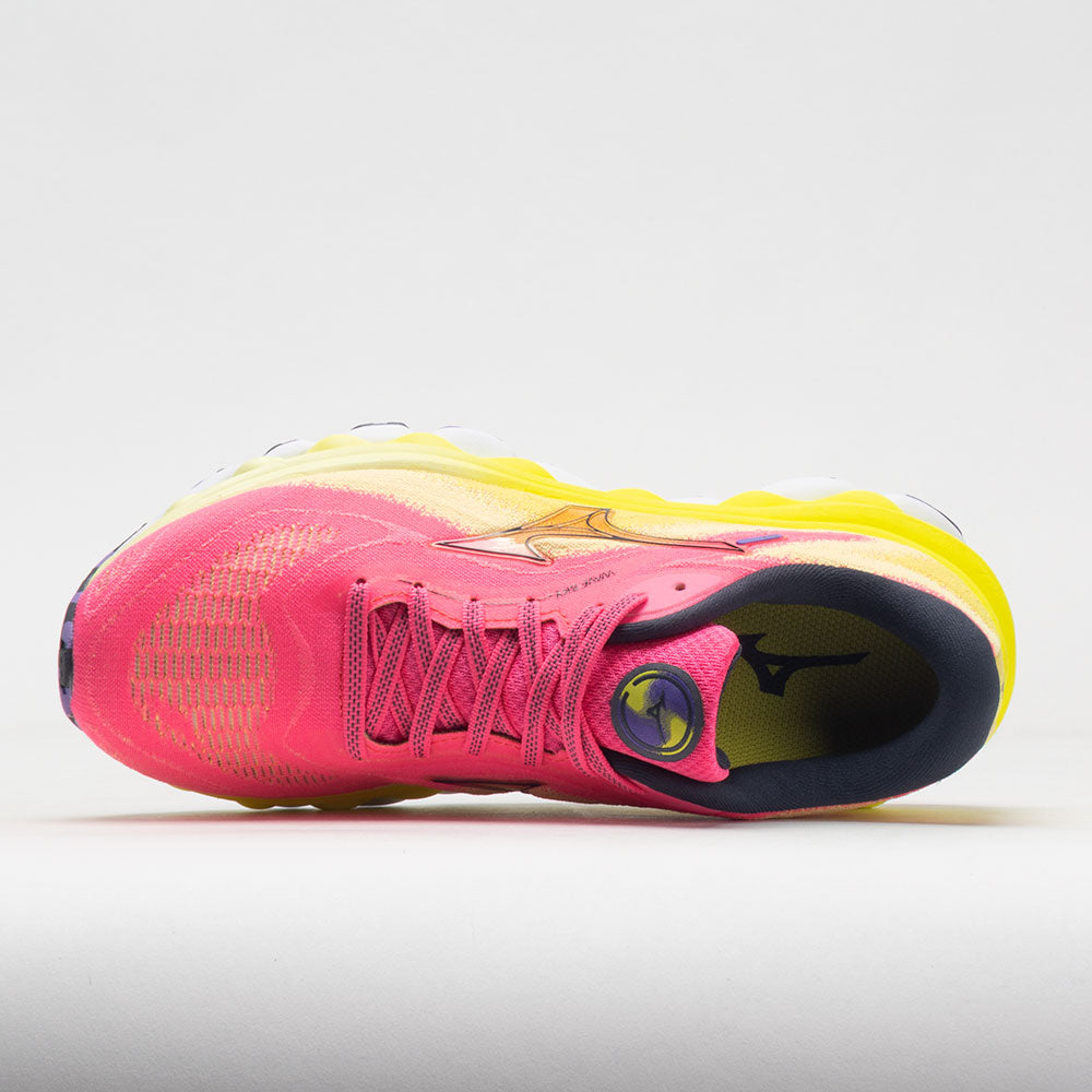 Mizuno Wave Sky 7 Women's  High-Vis Pink/Ombre Blue