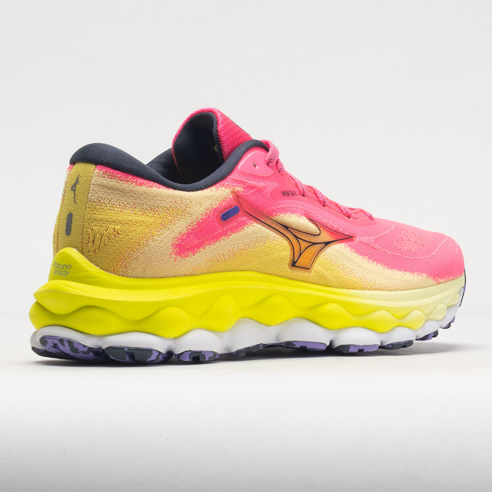 Mizuno Wave Sky 7 Women's  High-Vis Pink/Ombre Blue