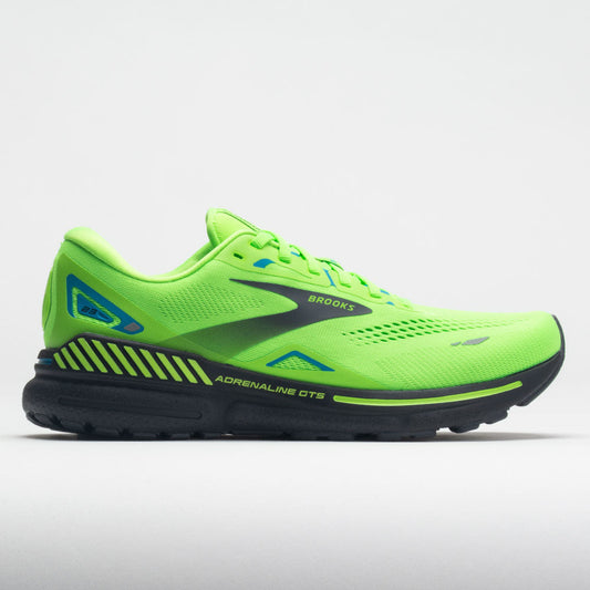 Brooks Adrenaline GTS 23 Men's  Green Gecko/Grey/Atomic Blue