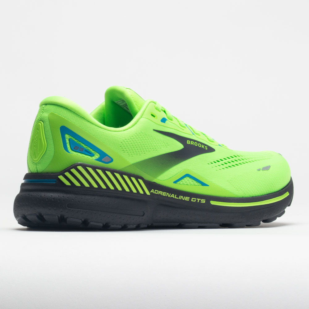 Brooks Adrenaline GTS 23 Men's  Green Gecko/Grey/Atomic Blue