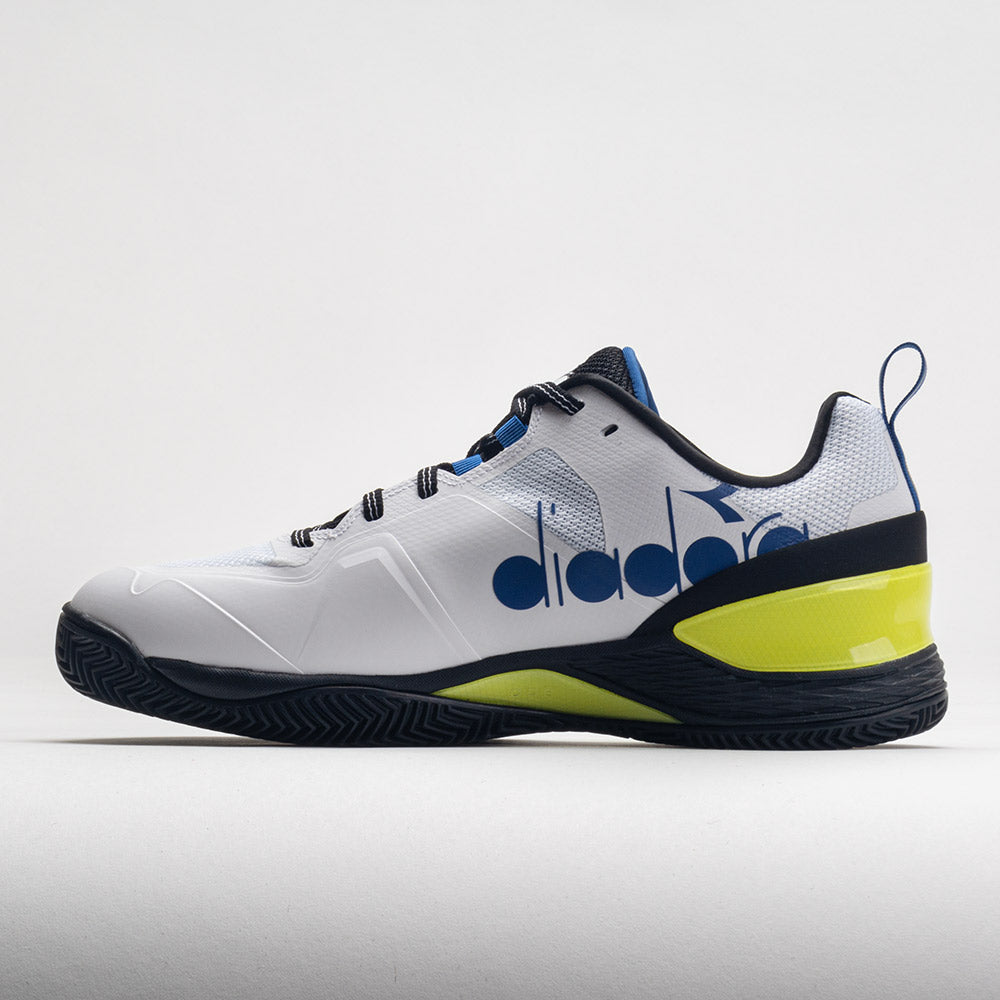 Diadora Blushield Torneo 2 Clay Men's  White/Deja Vu Blue/Black