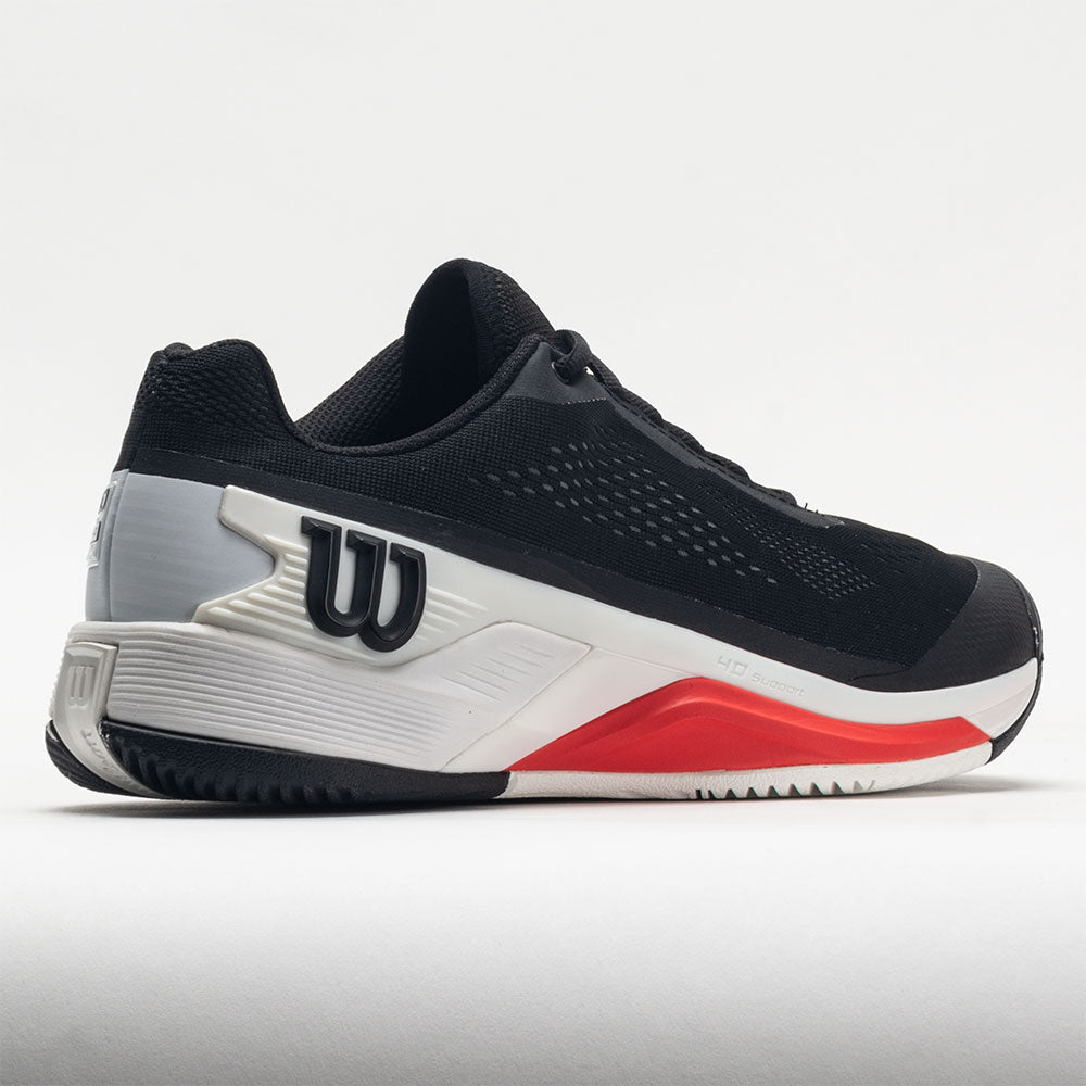 Wilson Rush Pro 4.0 Men's  Black/White/Poppy Red
