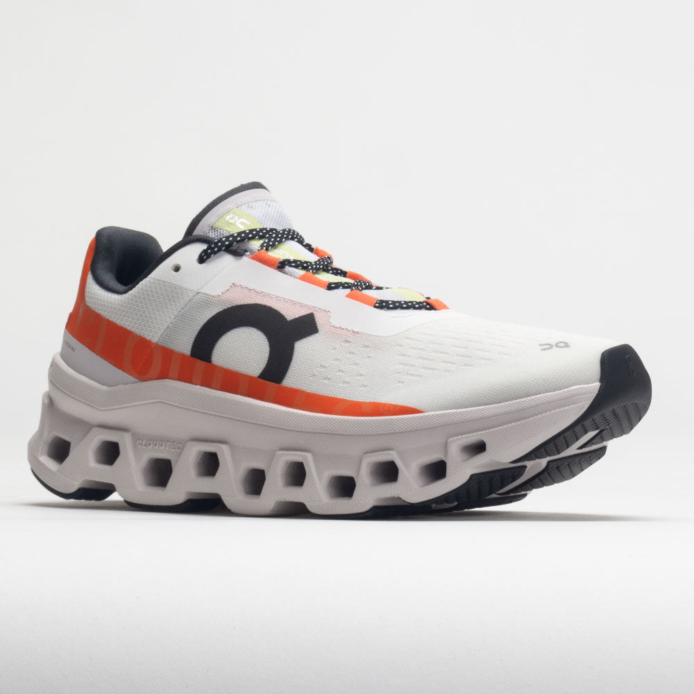 On Cloudmonster Women's  Undyed White/Flame