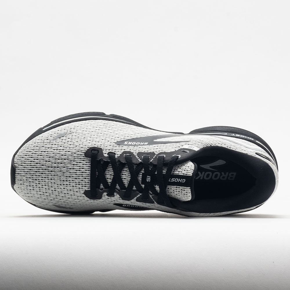 Brooks Ghost 15 Men's  White/Black