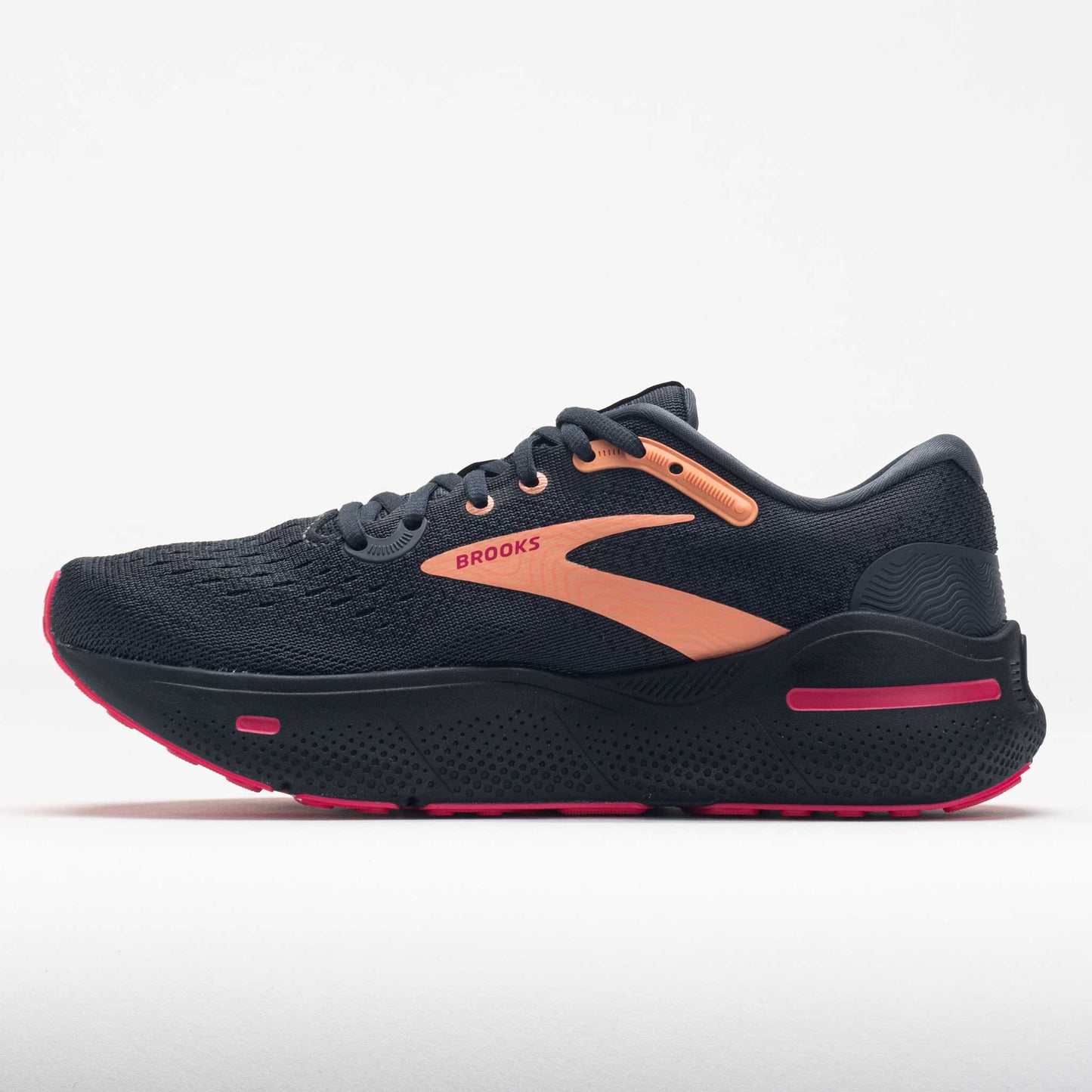 Brooks Ghost Max Women's  Black/Papaya/Raspberry