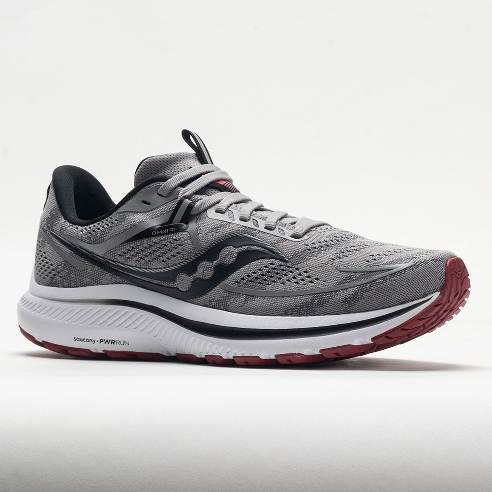 Saucony Omni 21 Men's  Alloy/Garnet